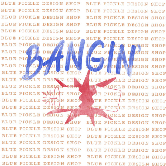 Bangin' Fireworks July 4th - DIGITAL DESIGN