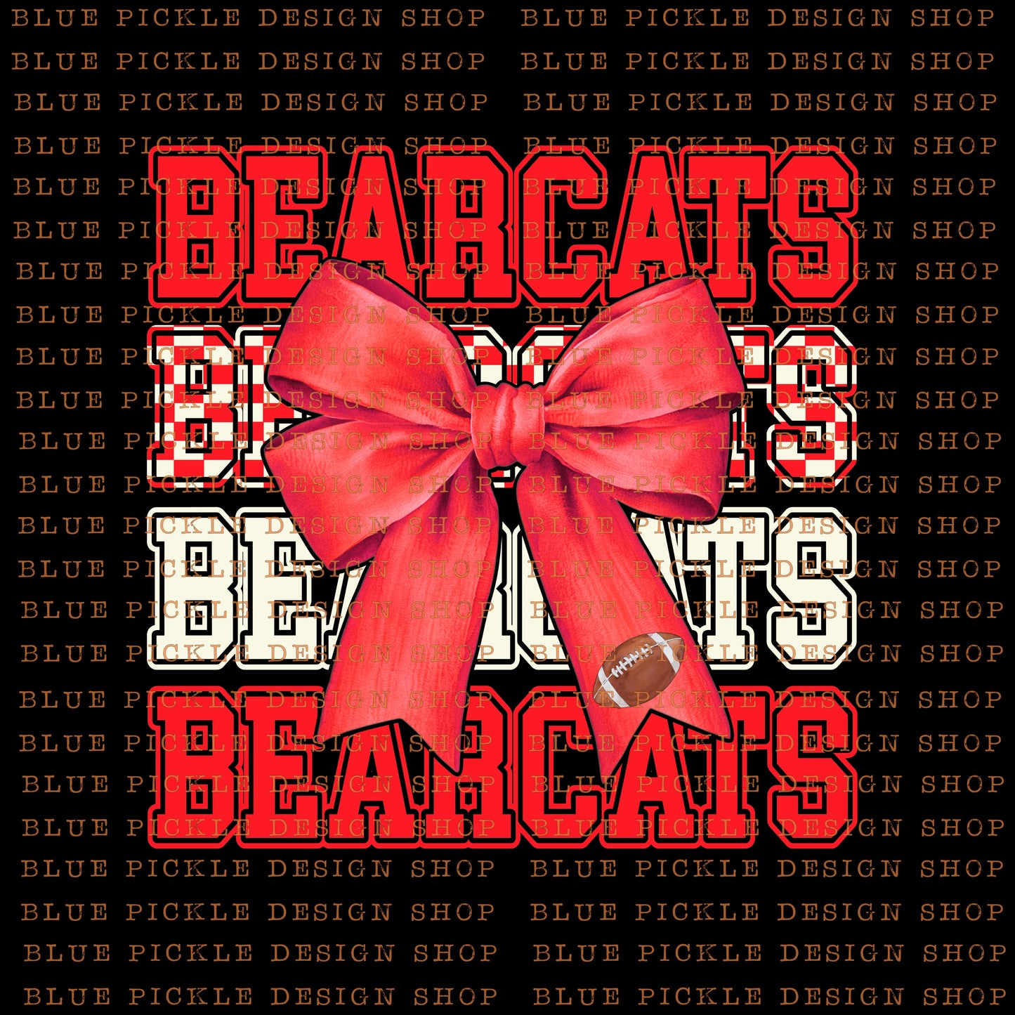 Bearcats Red- DIGITAL DESIGN
