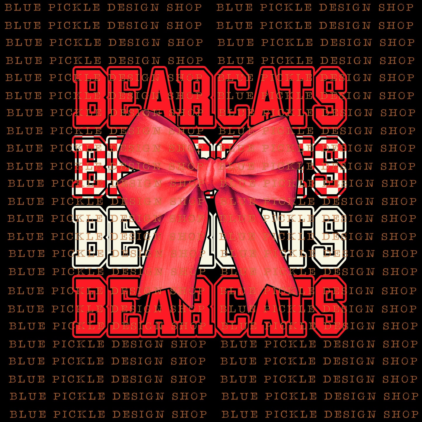 Bearcats Red- DIGITAL DESIGN