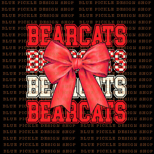 Bearcats Red- DIGITAL DESIGN