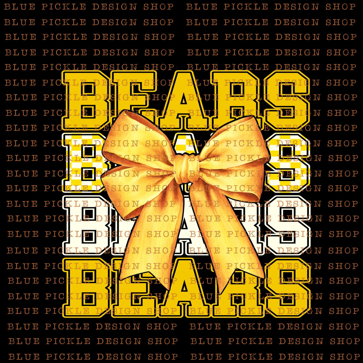 CUSTOM BOW MASCOT - DIGITAL DESIGN - ** 1 COLOR with White **