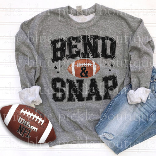 Bend & Snap Footbal tee/sweatshirt