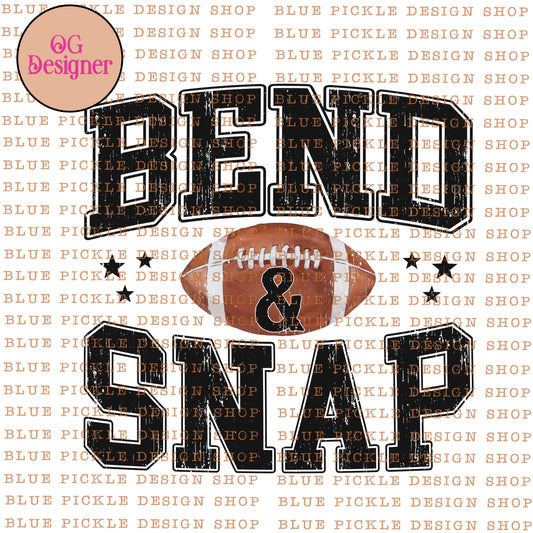 Bend & Snap - DIGITAL DESIGN- INSTANT DOWNLOAD