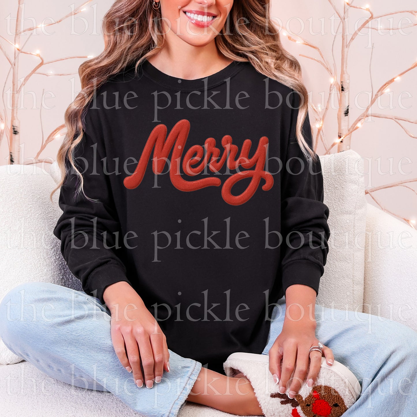 Merry Bubble Letters