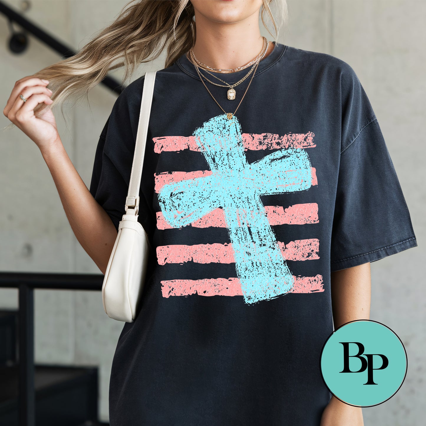 Cross & Stripes tee