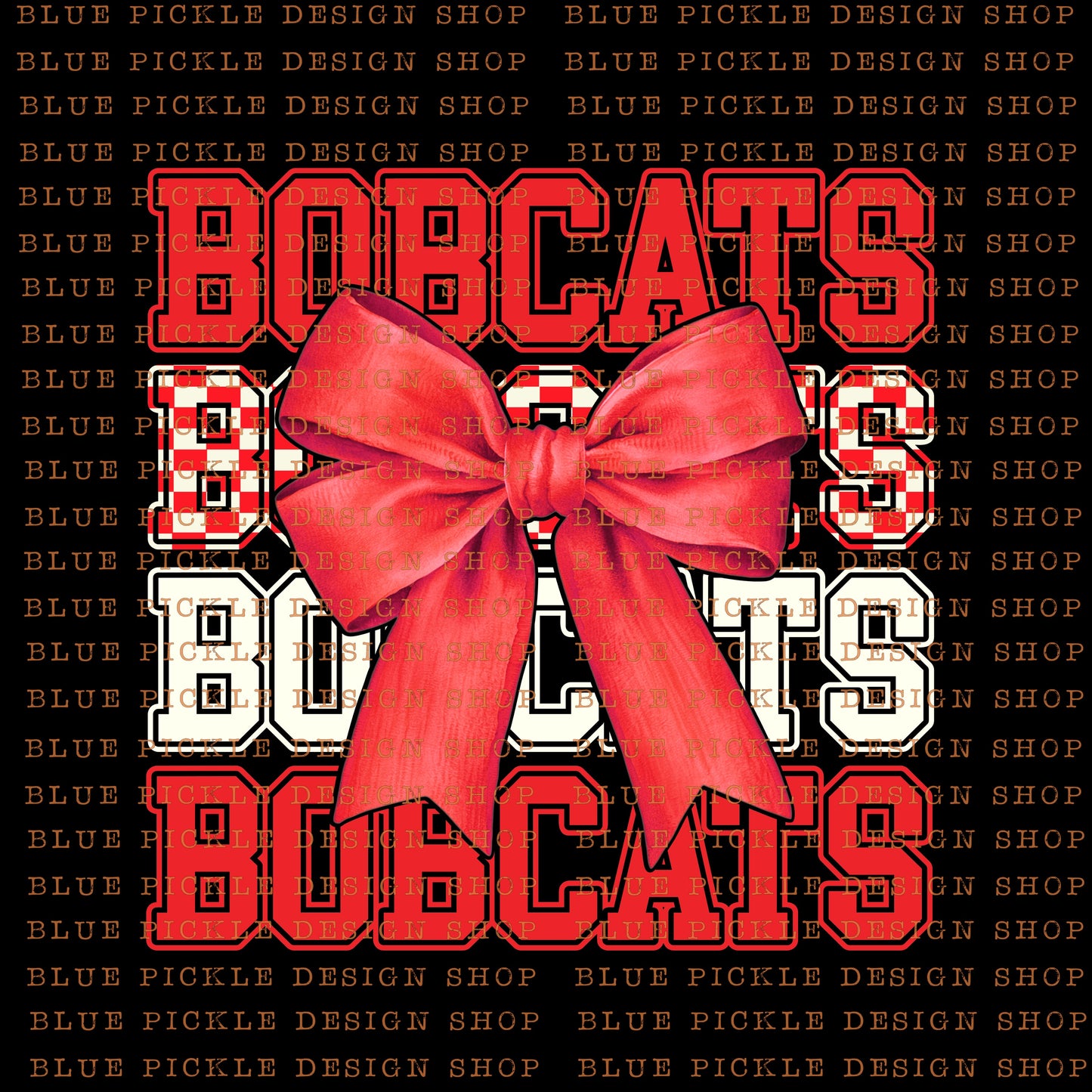 CUSTOM BOW MASCOT - DIGITAL DESIGN - ** 1 COLOR with White **
