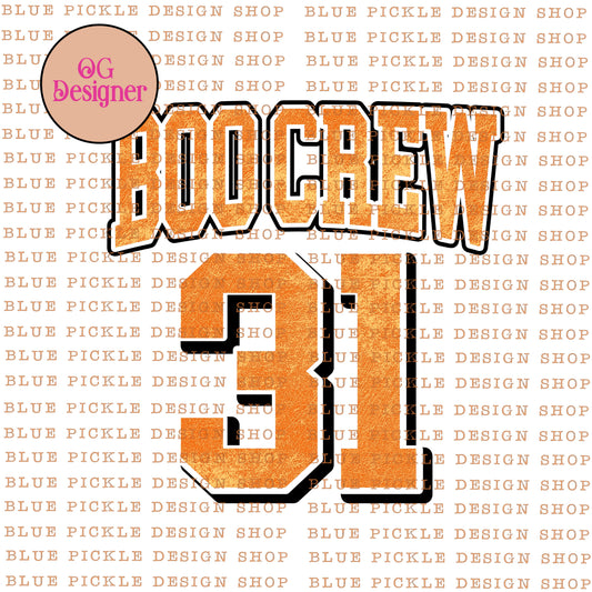 Boo Crew 31 - DIGITAL DESIGN- INSTANT DOWNLOAD