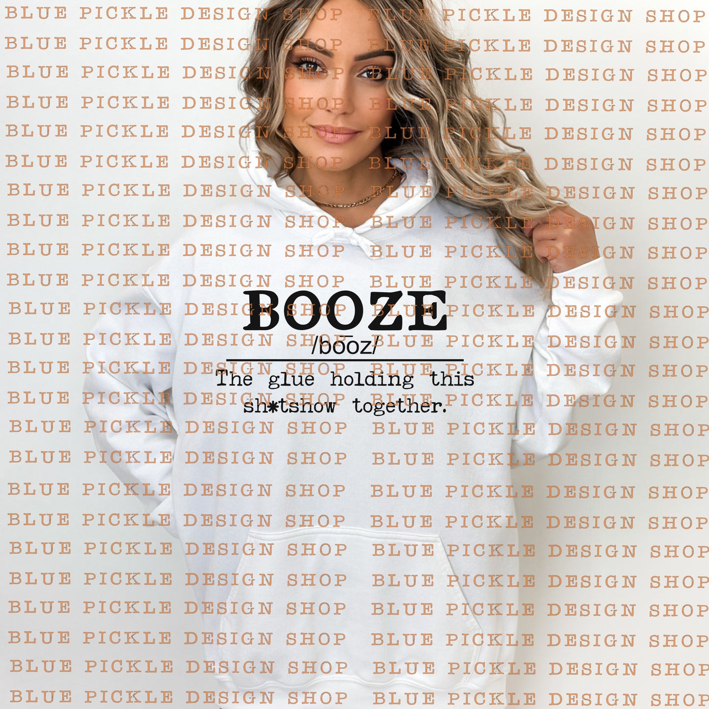 Booze, The Glue Holding This Shi*t Show Together - DIGITAL DESIGN