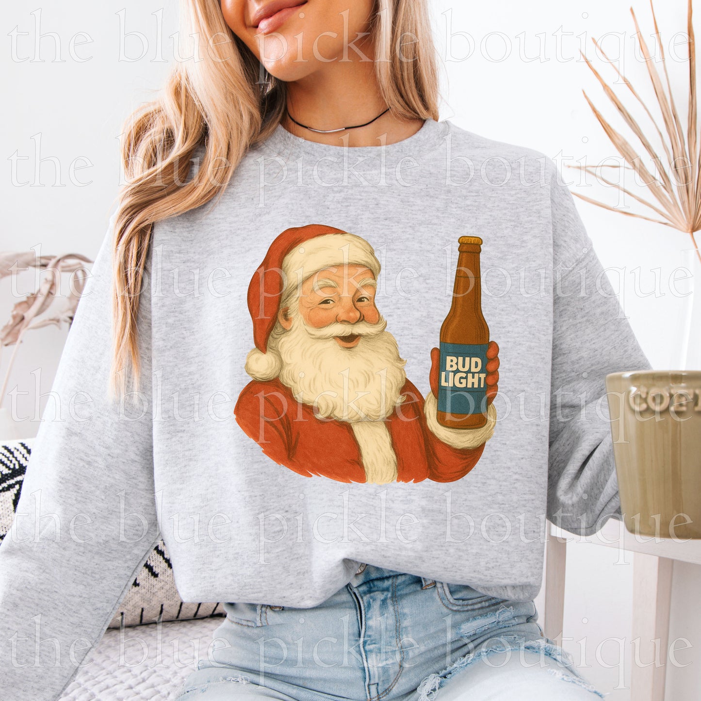 Beer Drinking Santa