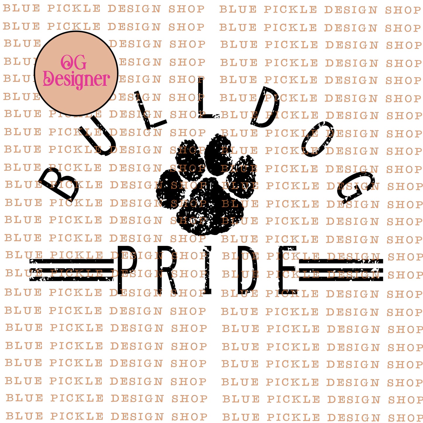 CUSTOM Mascot Pride - DIGITAL DESIGN