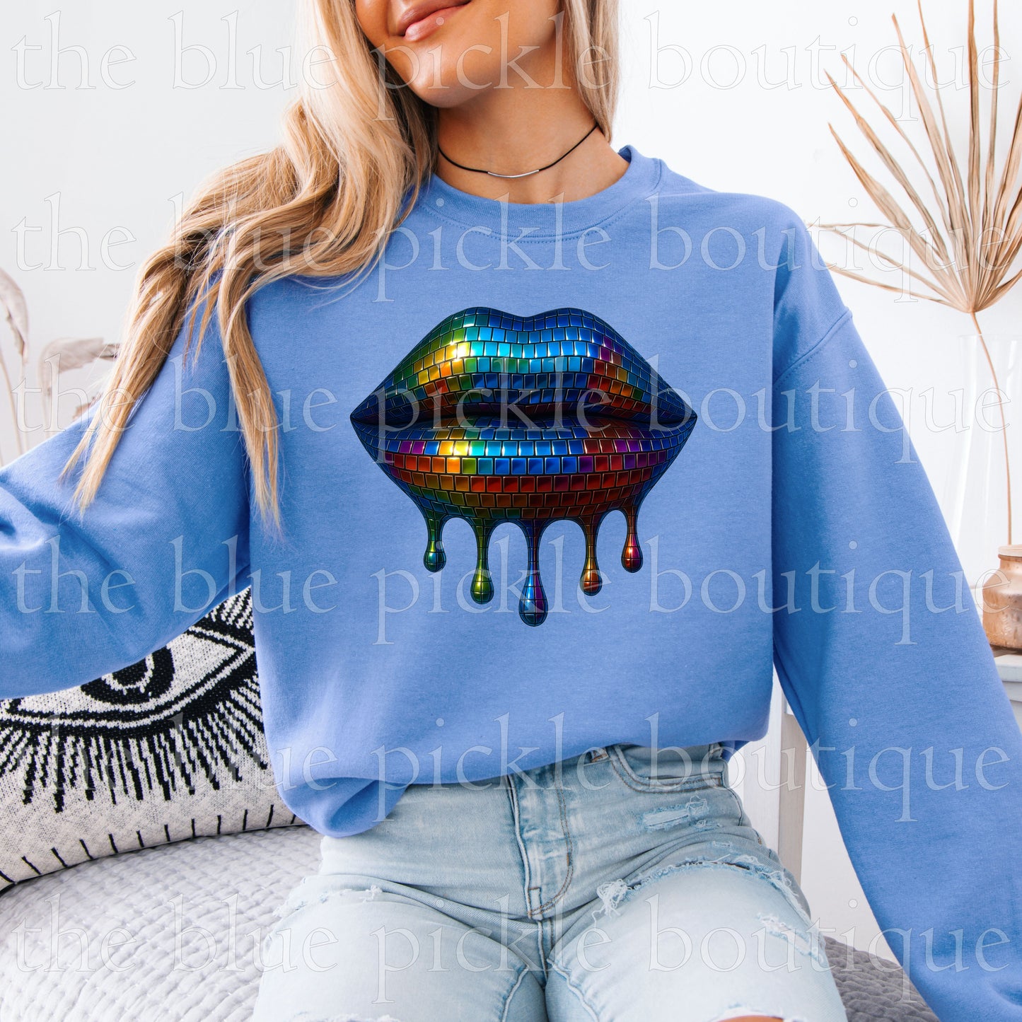 Disco Lips Sweatshirt
