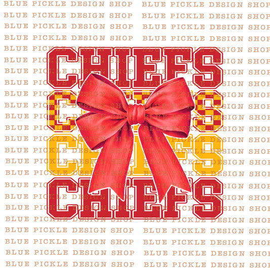 Chiefs Red/Gold- DIGITAL DESIGN