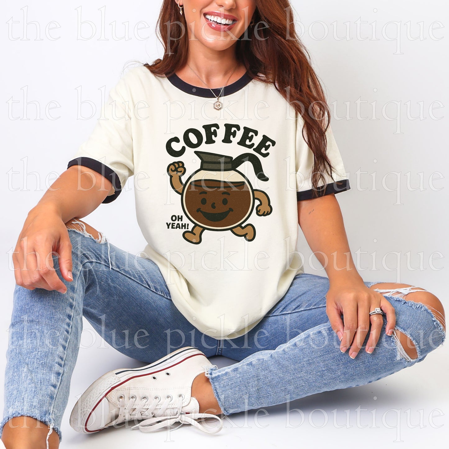 Coffee, Oh Yeah vintage tee