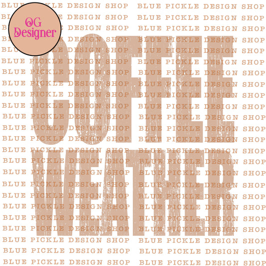 Coffee Weather -  DIGITAL DESIGN- INSTANT DOWNLOAD
