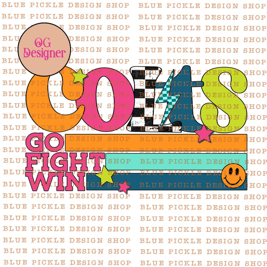 Colts Sherbet Design  - DIGITAL DESIGN- INSTANT DOWNLOAD