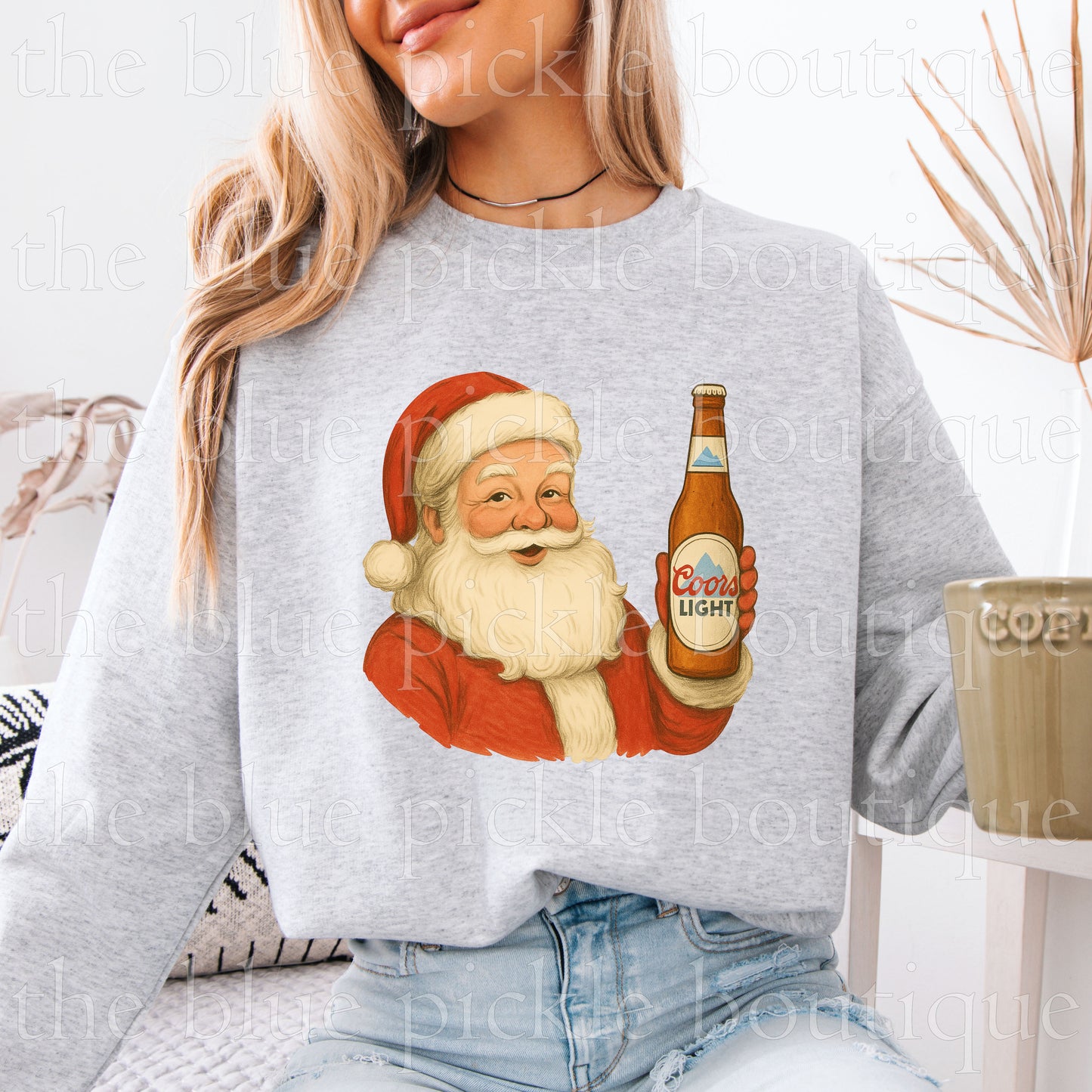 Beer Drinking Santa