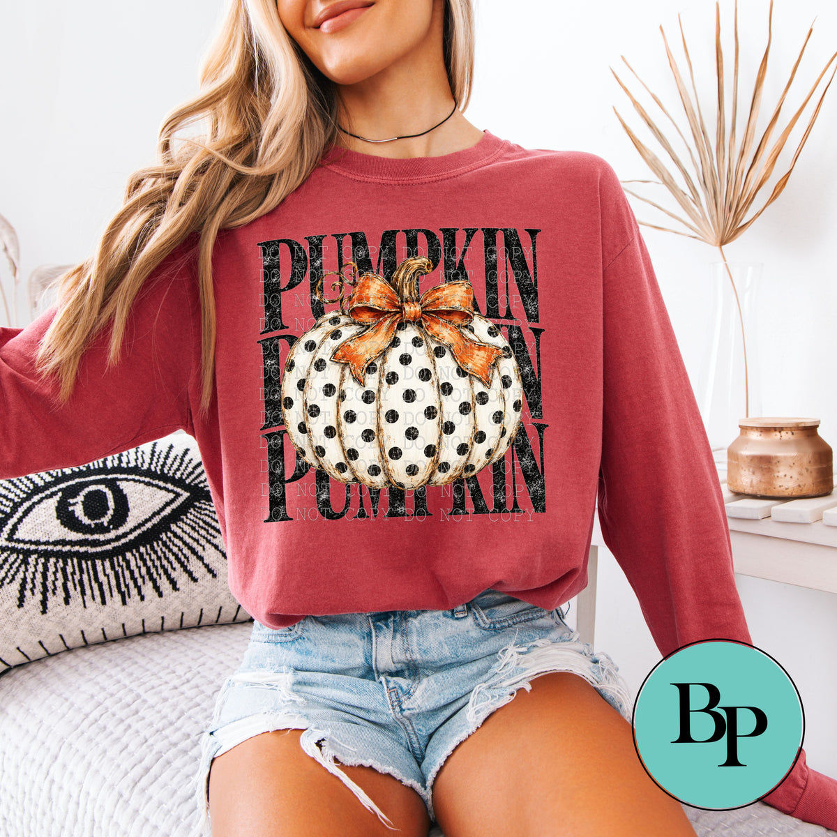 Pumpkin Polkadots