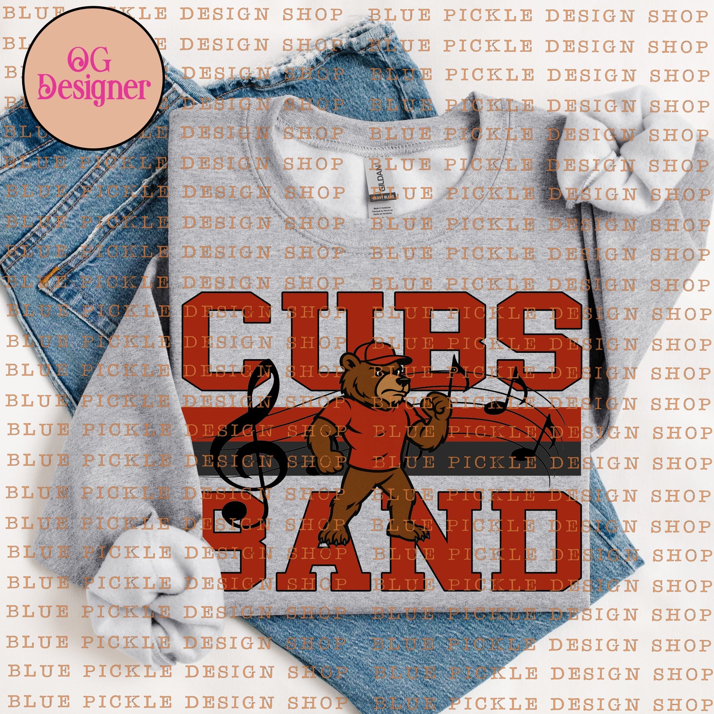 CUSTOM Band (or other sport/extracurriculars) Mascot - DIGITAL DESIGN