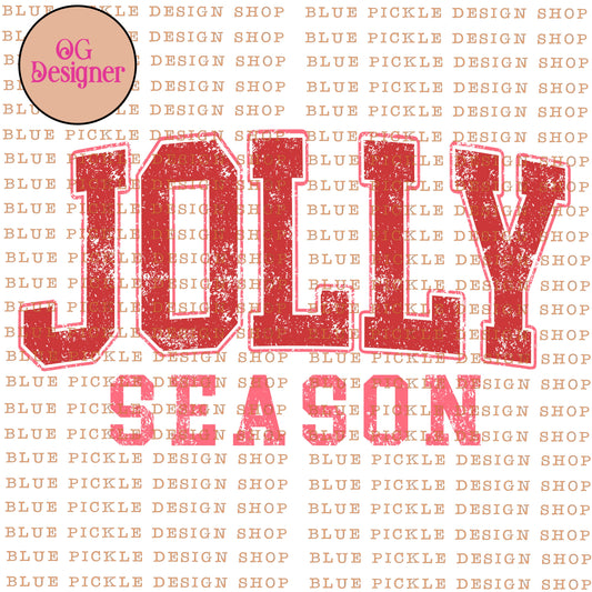 Jolly Season -  DIGITAL DESIGN- INSTANT DOWNLOAD