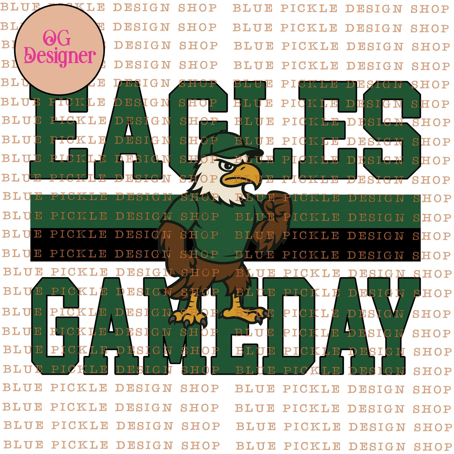 CUSTOM Gameday Mascot - DIGITAL DESIGN