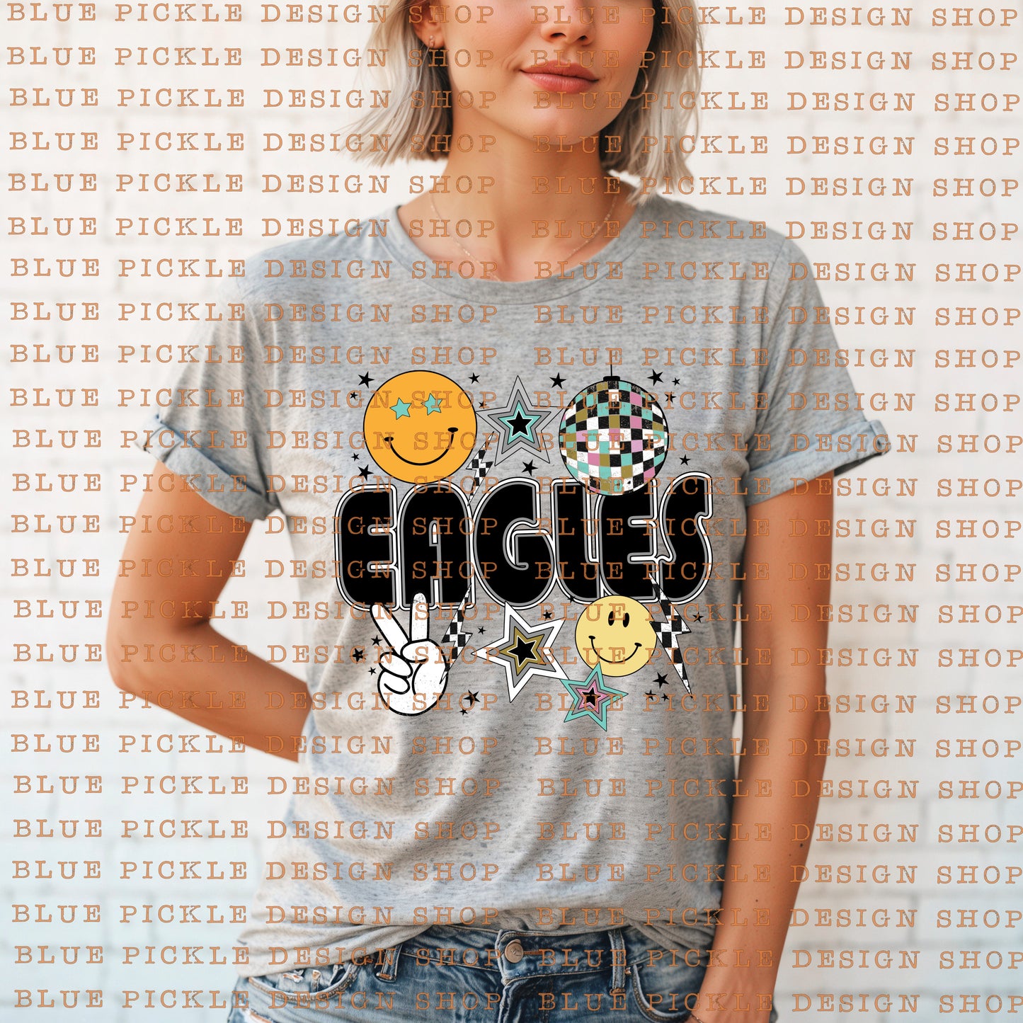 CUSTOM Disco Era Mascot  - DIGITAL DESIGN