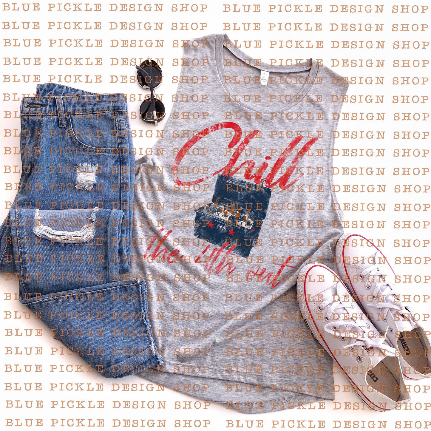 Chill The 4th Out - DIGITAL DESIGN
