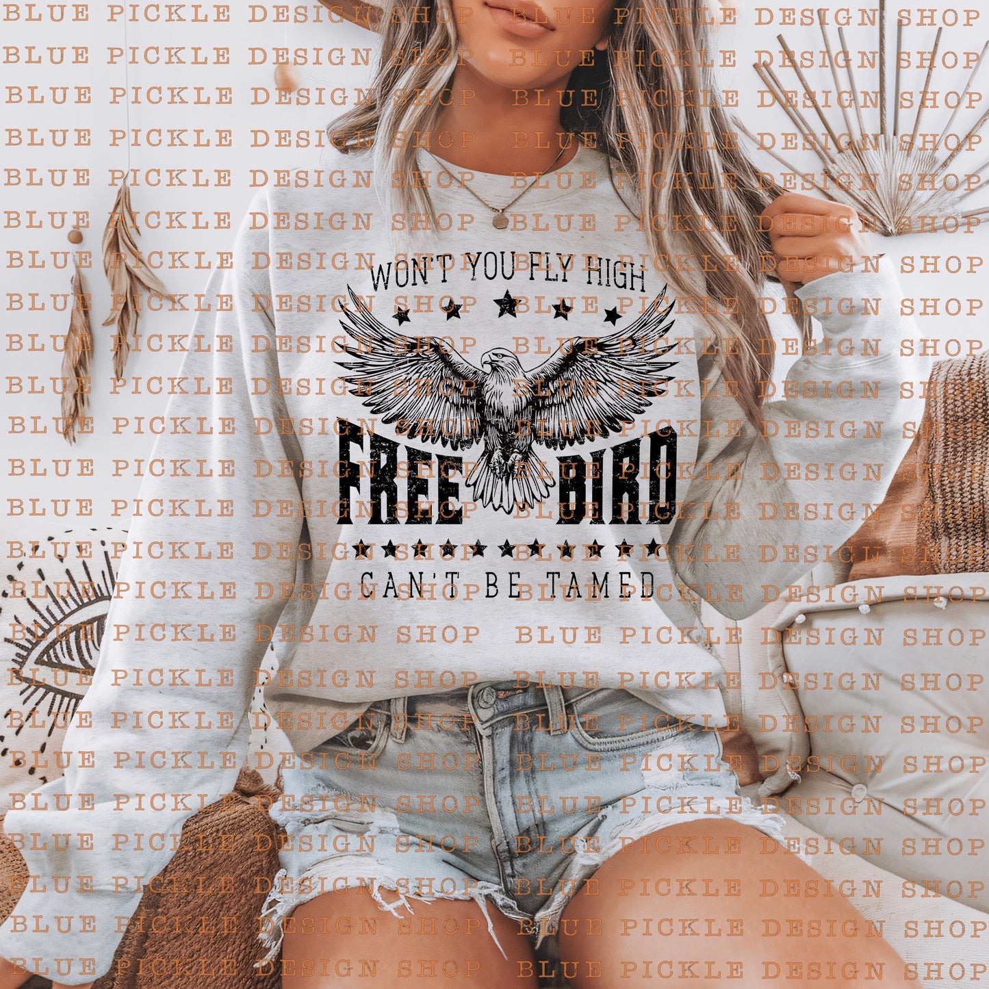 Freebird Fly High  - DIGITAL DESIGN