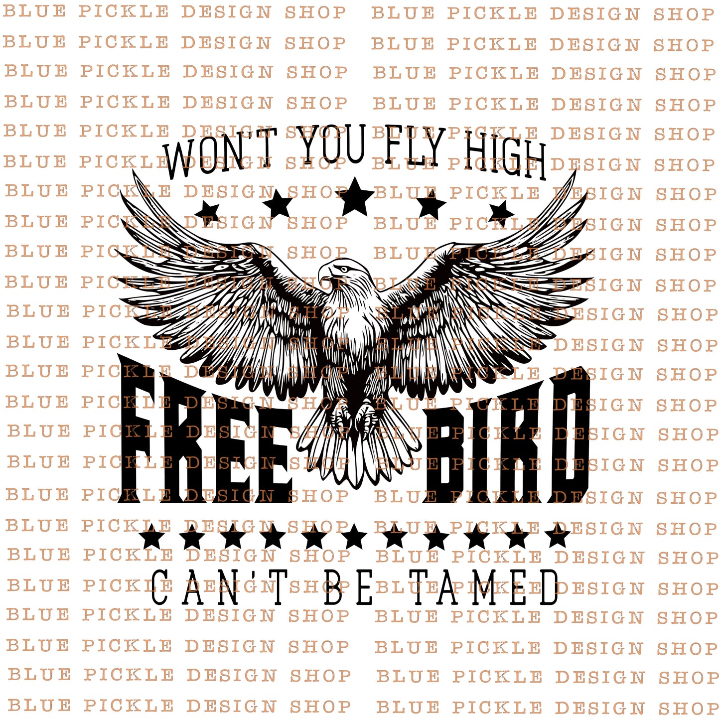 Freebird Fly High  - DIGITAL DESIGN