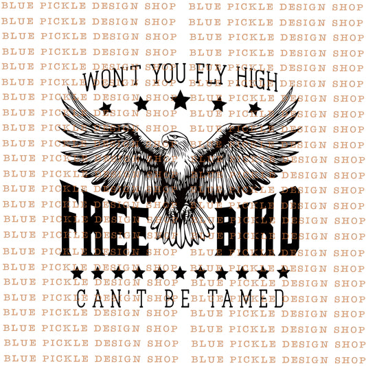 Freebird Fly High  - DIGITAL DESIGN