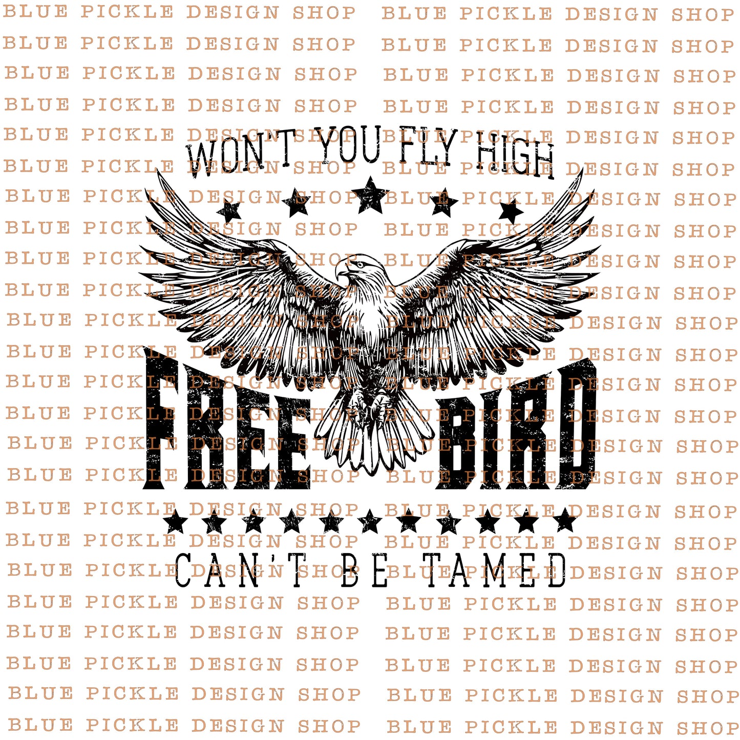 Freebird Fly High  - DIGITAL DESIGN