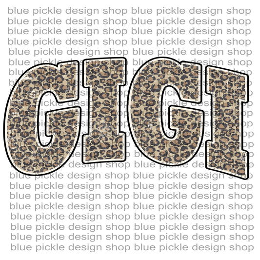 Gigi Leopard Print - DIGITAL DESIGN - OG designer of the VIRAL leopard print