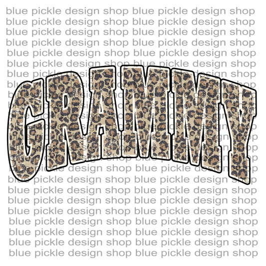 Grammy Leopard Print - DIGITAL DESIGN - OG designer of the VIRAL leopard print
