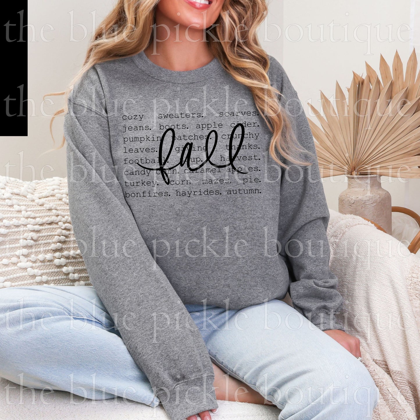 Fall Words Sweatshirt