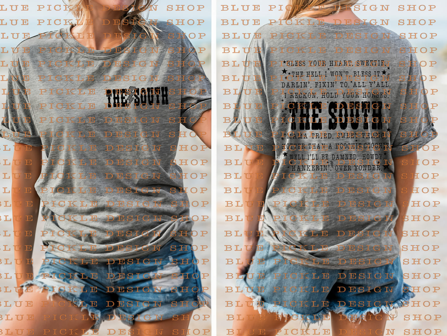 The South - DIGITAL DESIGN- INSTANT DOWNLOAD
