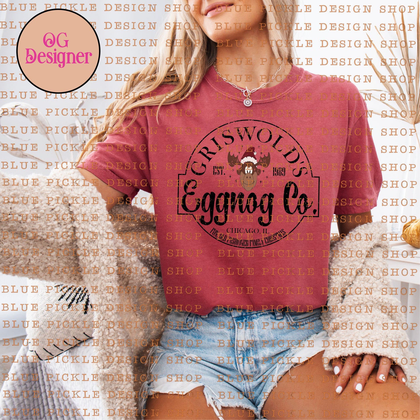 Griswolds Eggnog Co. - DIGITAL DESIGN- INSTANT DOWNLOAD