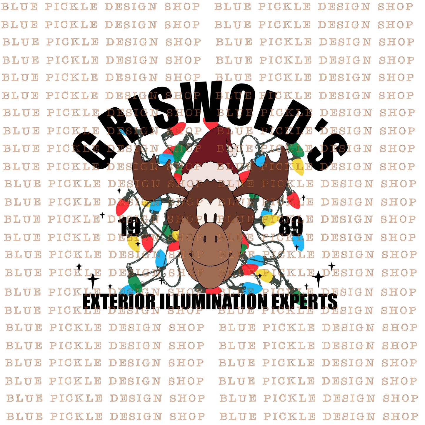 Griswolds Exterior Illumination Experts - DIGITAL DESIGN- INSTANT DOWNLOAD