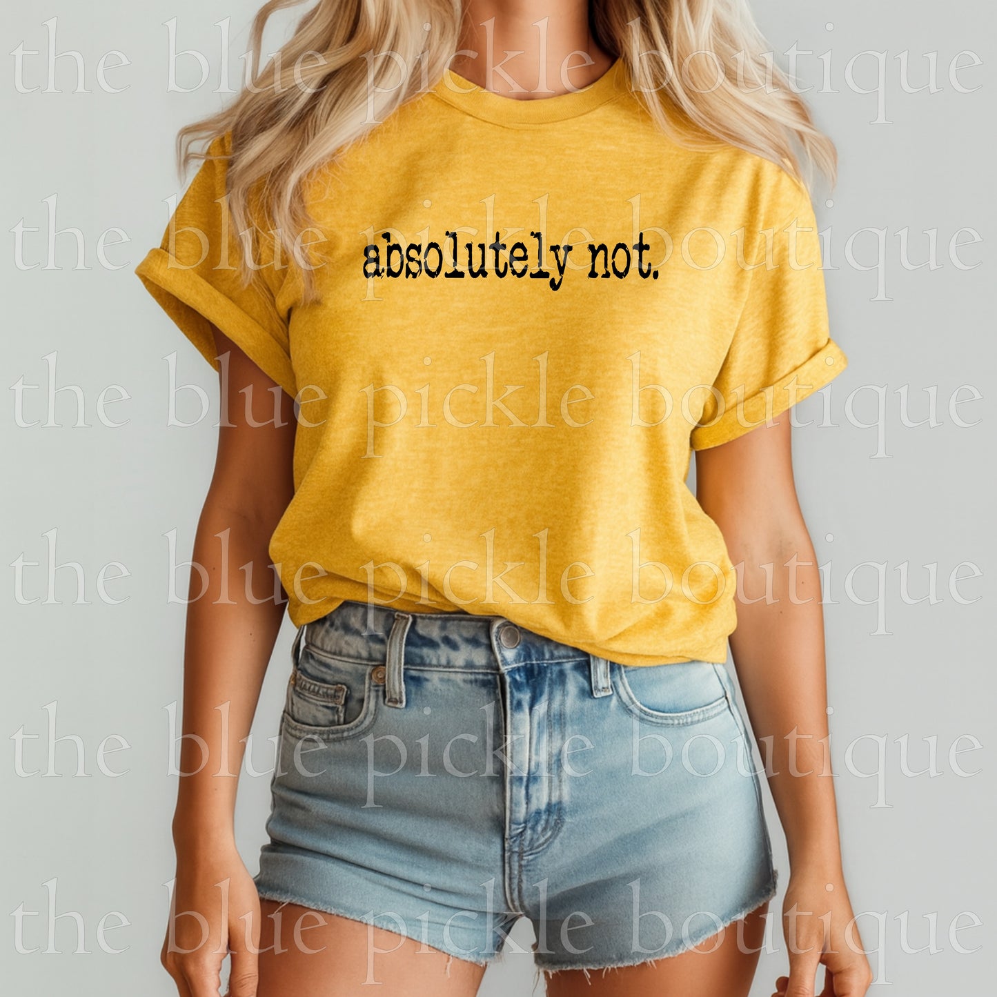 Absolutely Not.