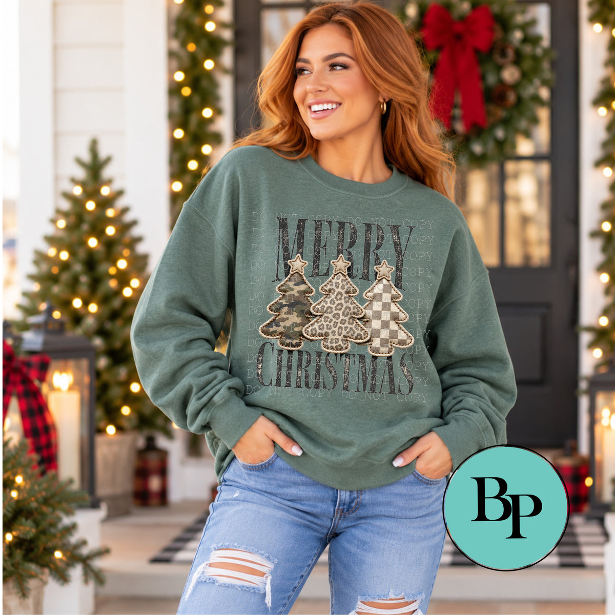 Merry Christmas Camo/Leopard