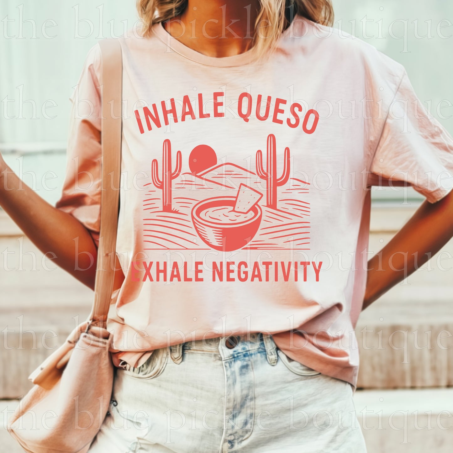 Inhale Queso Exhale negativity