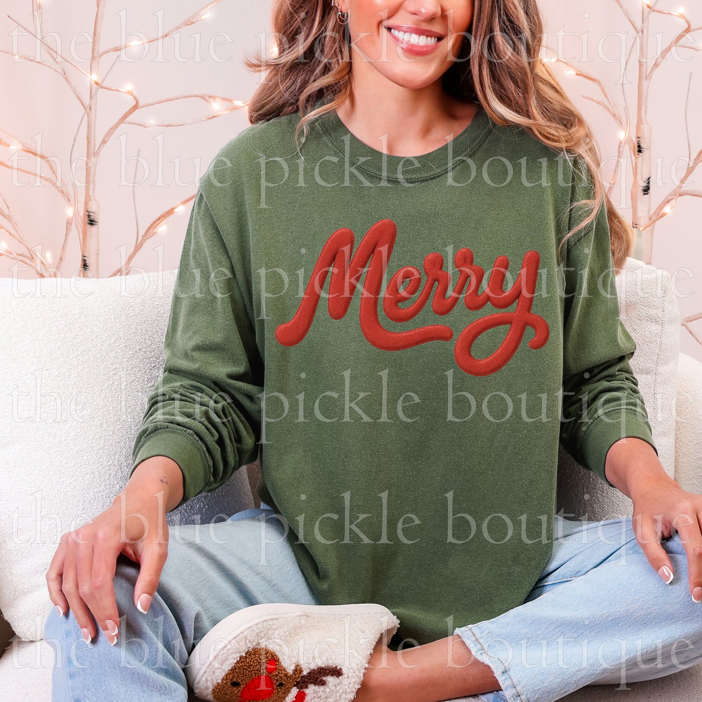 Merry Bubble Letters