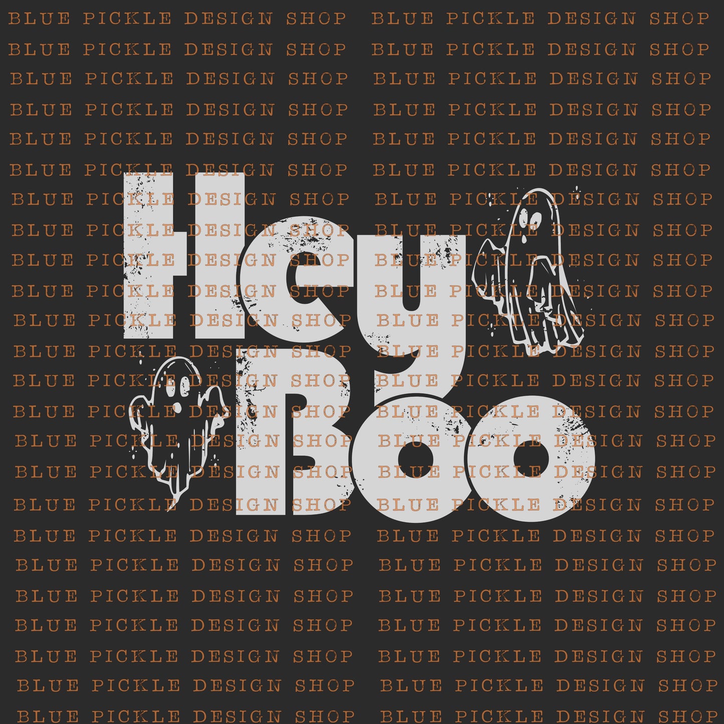 Hey Boo - DIGITAL DESIGN- INSTANT DOWNLOAD