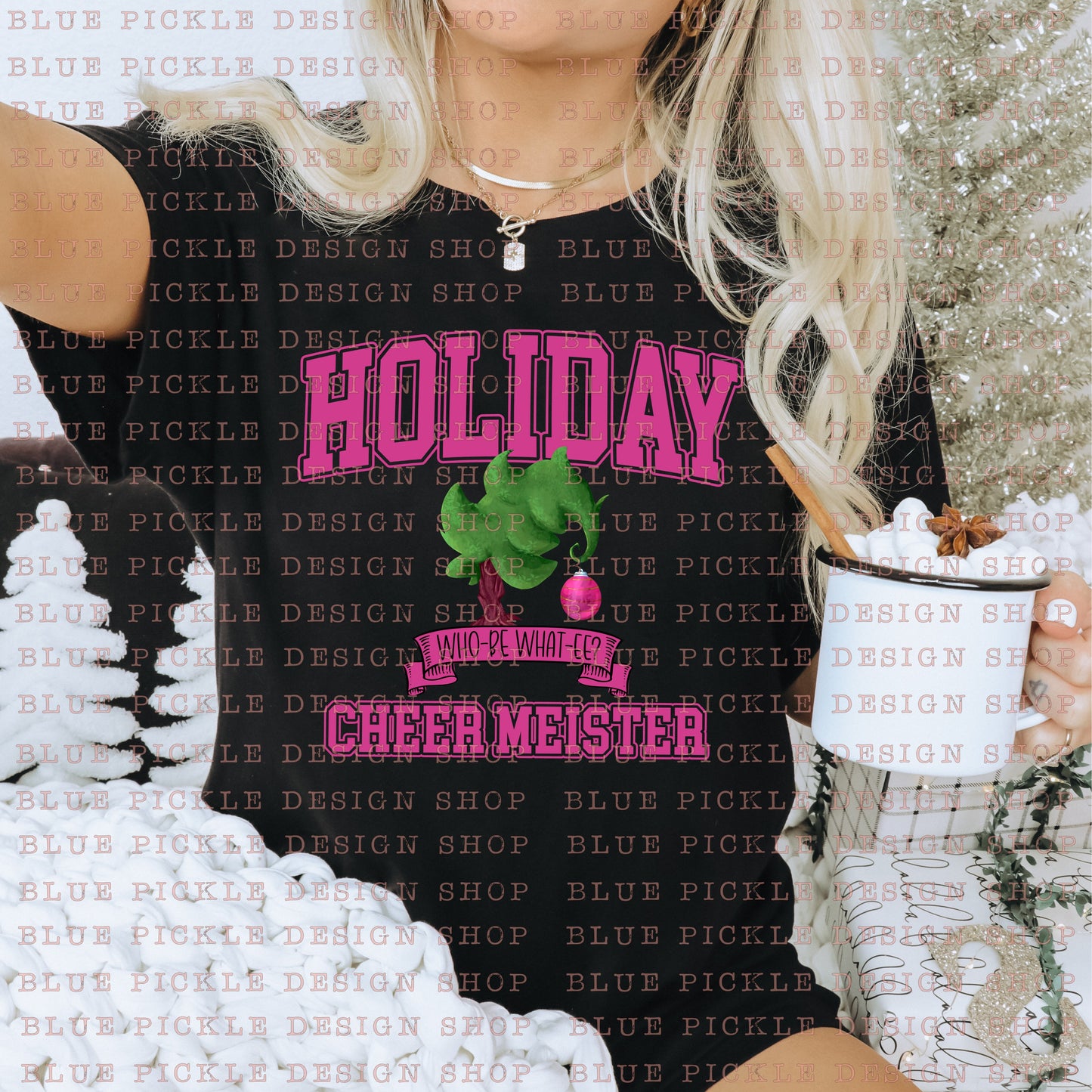 Holiday Cheer Meister- DIGITAL DESIGN- INSTANT DOWNLOAD