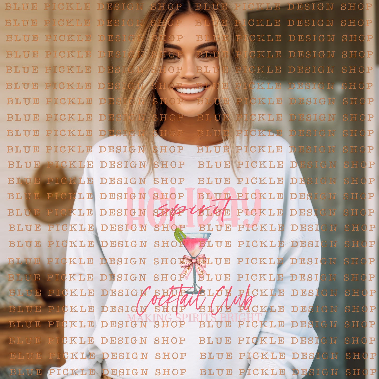 Holiday Cocktail Club - DIGITAL DESIGN- INSTANT DOWNLOAD