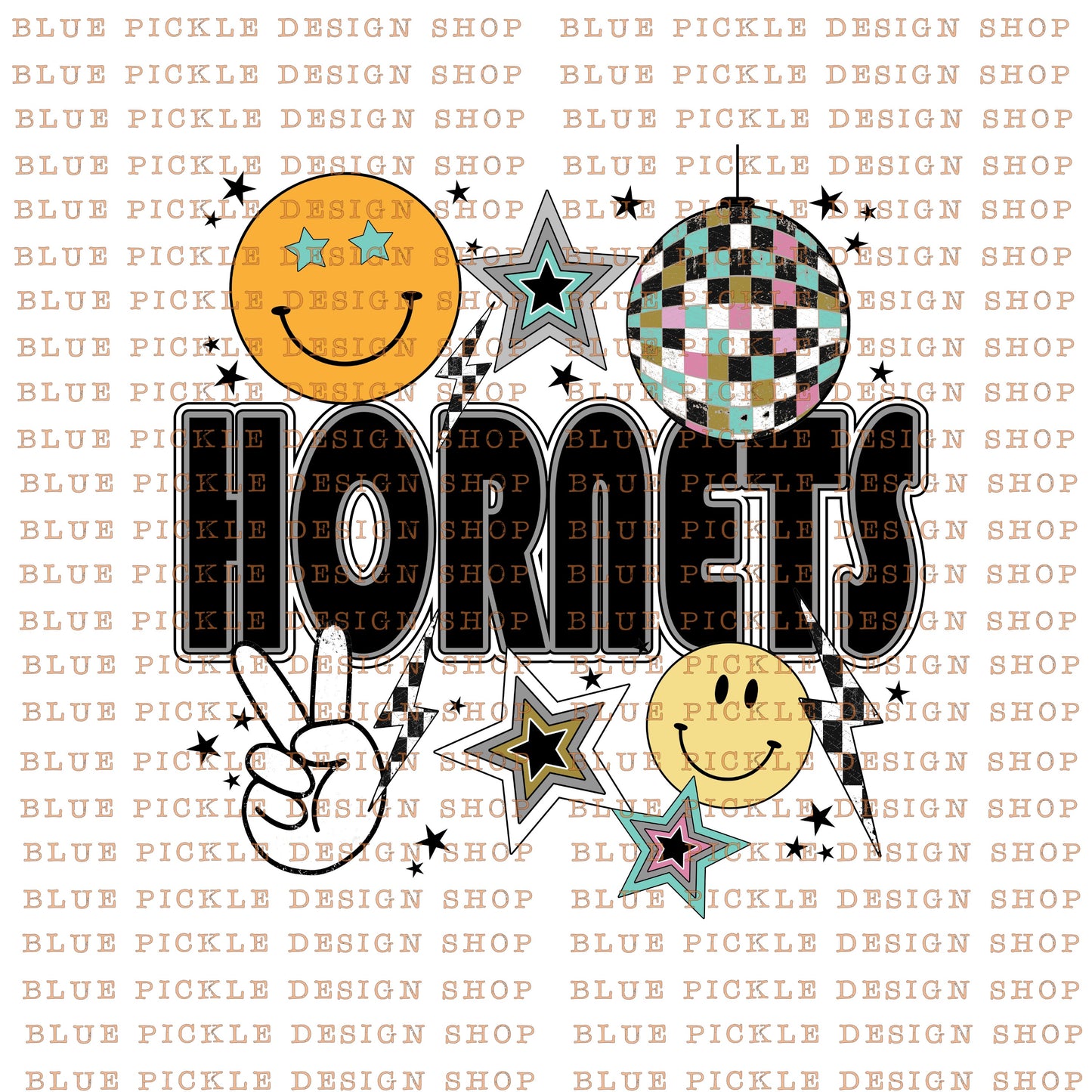 CUSTOM Disco Era Mascot  - DIGITAL DESIGN