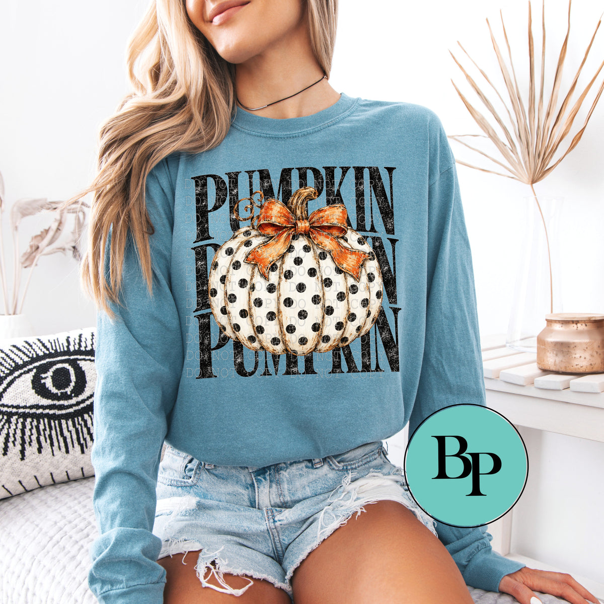 Pumpkin Polkadots