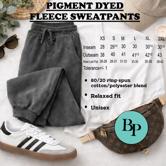 Vintage Dyed Fleece Joggers