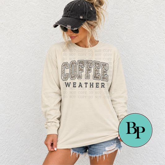 Coffee Weather leopard