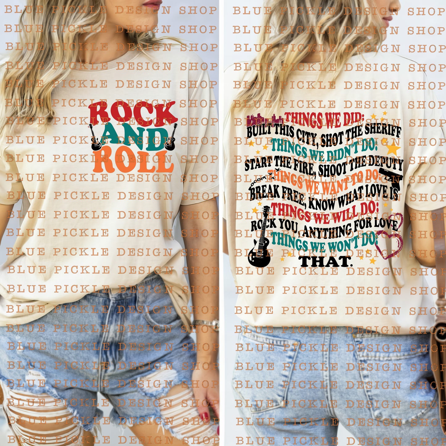 Rock and Roll - Things we did: built this city, shot the sheriff - DIGITAL DESIGN