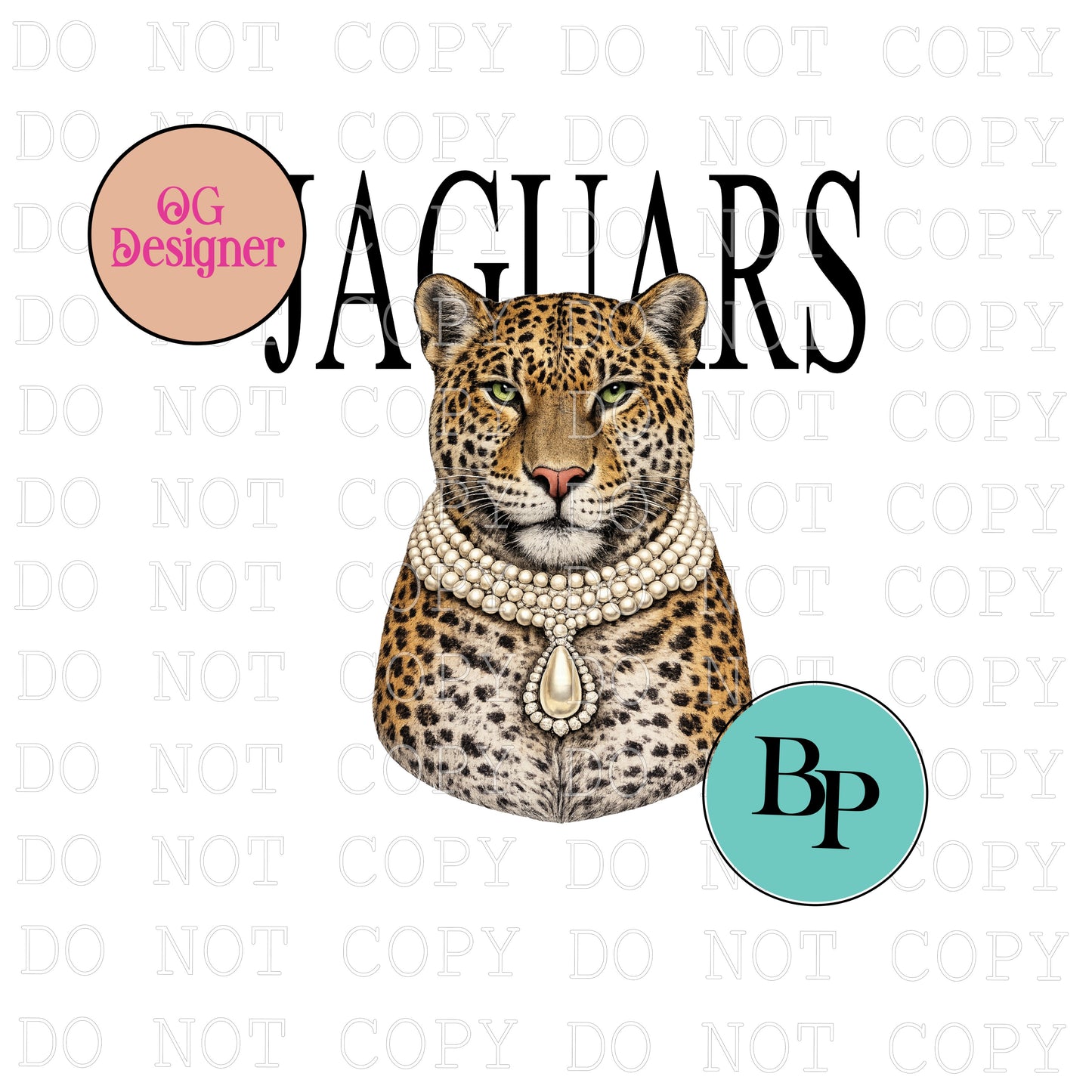 CUSTOM Mascot in Pearls & Magazine Design - DIGITAL DESIGN