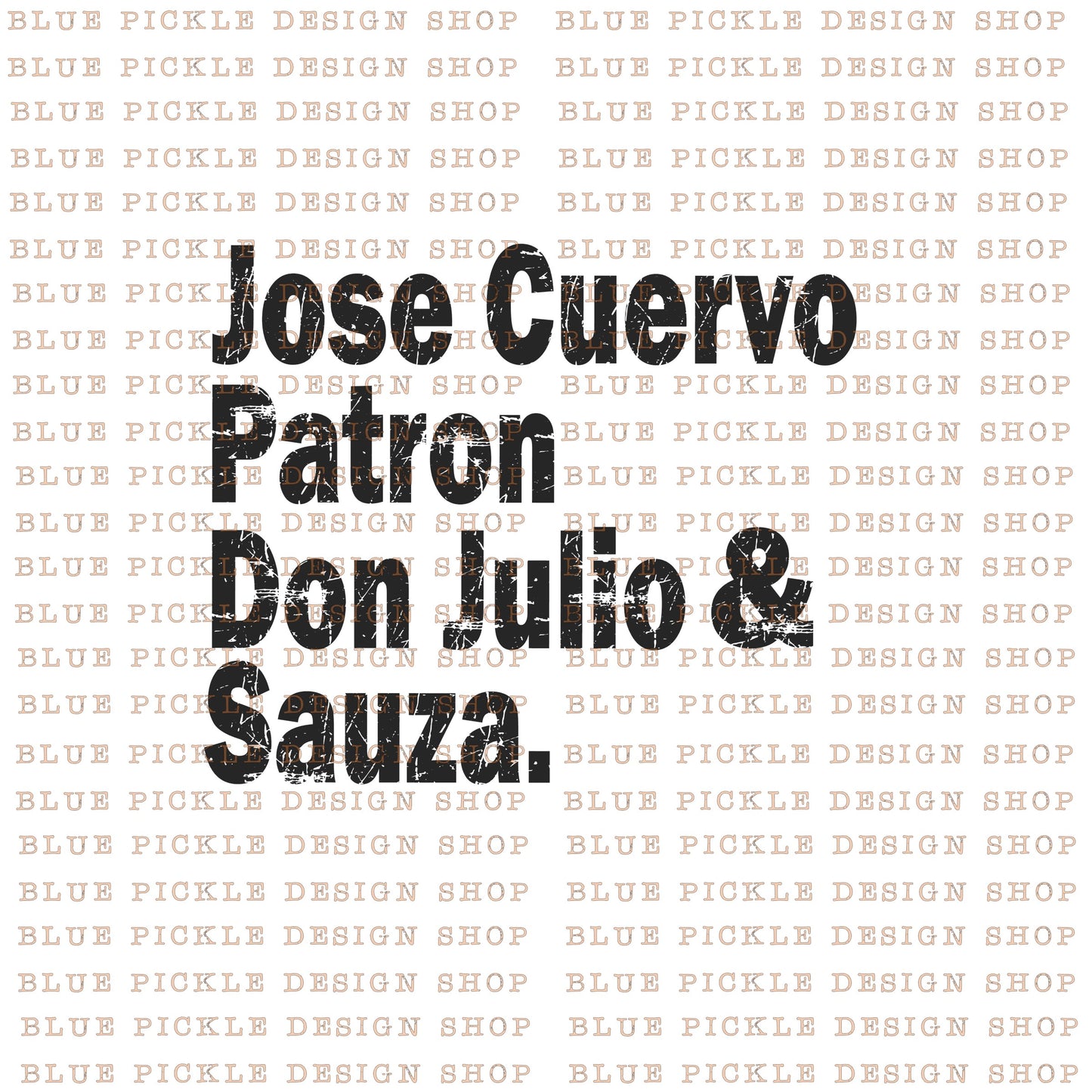 Jose Cuervo Patron Don Julio Sauza. - DIGITAL DESIGN